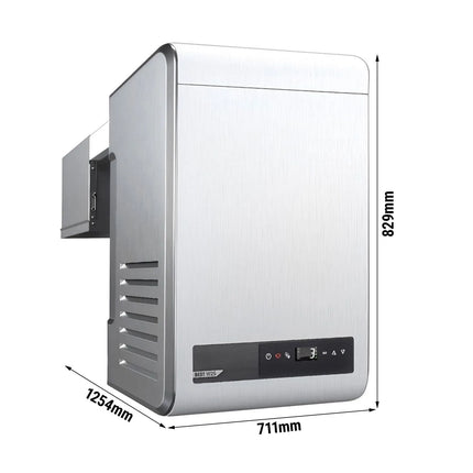 GGM Gastro Commercial Wall Mounted Monoblock Cold Room Unit - Monoblock - max. for 44.2 m³ - 2000W