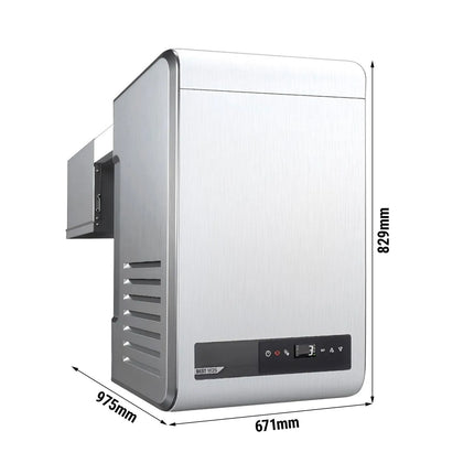 GGM Gastro Commercial Wall Mounted Monoblock Cold Room Unit - Monoblock - max. for 24.2 m³ - 1200W
