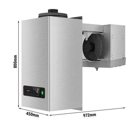 GGM Gastro Commercial Wall Mounted Monoblock Cold Room Unit - Monoblock - max. for 7.5 m³ - 367W
