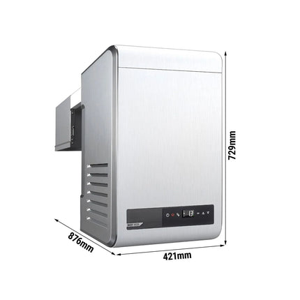 GGM Gastro Commercial Wall Mounted Monoblock Freezer Room Unit - max. for 7.4 m³ - 910W