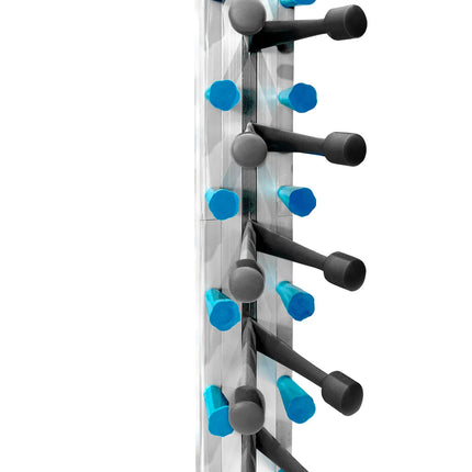 GGM Gastro Commercial Wall-Mounted Plate Rack - up to 12 Plates - Ø 16-32cm - Height: 1015mm
