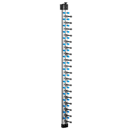 GGM Gastro Commercial Wall-Mounted Plate Rack - up to 18 Plates - Ø 16-32cm - Height: 1425mm