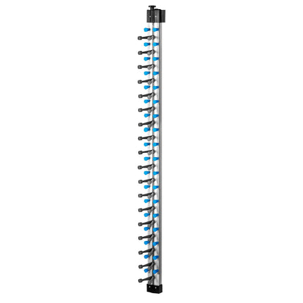 GGM Gastro Commercial Wall-Mounted Plate Rack - up to 18 Plates - Ø 16-32cm - Height: 1425mm