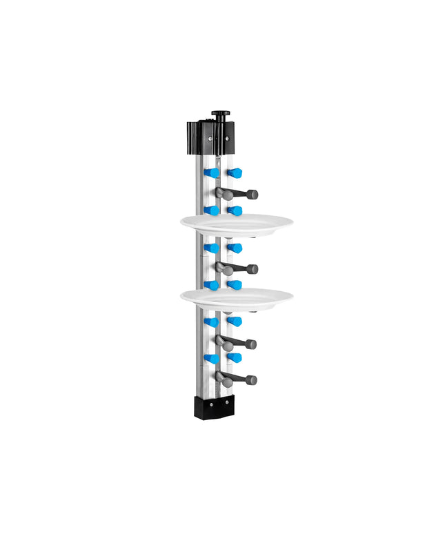 GGM Gastro Commercial Wall-Mounted Plate Rack - up to 6 Plates - Ø 16-32cm - Height: 575mm