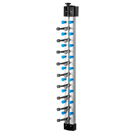 GGM Gastro Commercial Wall-Mounted Plate Rack - up to 9 Plates - Ø 16-32cm - Height: 810mm