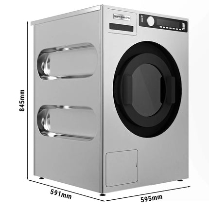 GGM Gastro Commercial Washing Machine - 6kg - 1400rpm - Electronic Controls - Hardwired - Stackable - Fully Automatic
