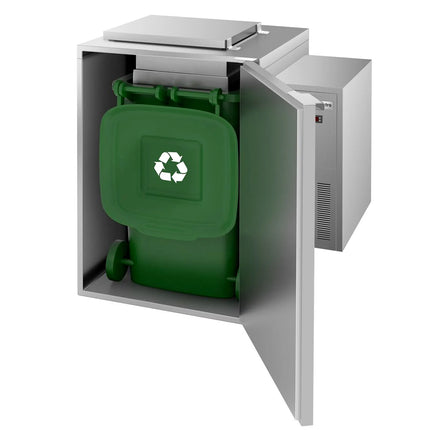 GGM Gastro Commercial Waste Cooler - 1x 120L [or 1x 240L] - Right-hand Refrigeration Unit