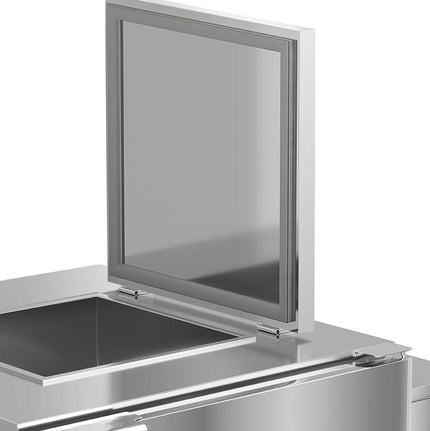 GGM Gastro Commercial Waste Cooler - 1x 120L [or 1x 240L] - Right-hand Refrigeration Unit
