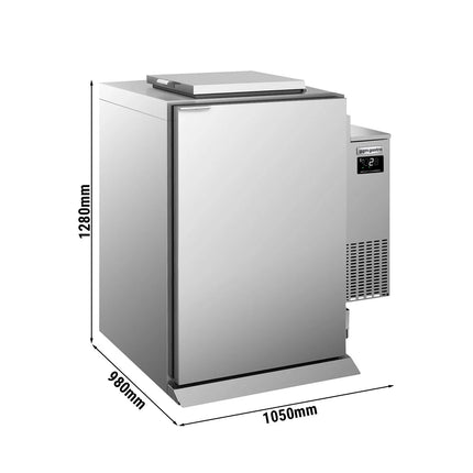 GGM Gastro Commercial Waste Cooler - 1x 120L - Right-hand Refrigeration Unit