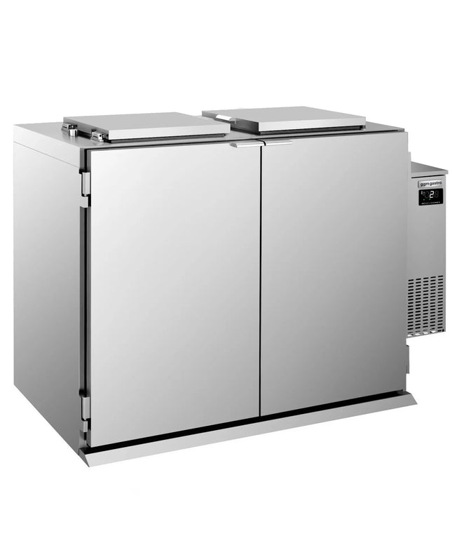 GGM Gastro Commercial Waste Cooler - 2x 120L - Right-hand Refrigeration Unit