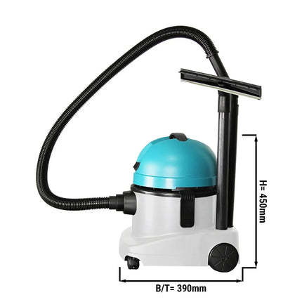 GGM Gastro Commercial Wet & Dry Vacuum Cleaner - 1250W - 15L
