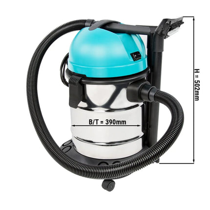 GGM Gastro Commercial Wet & Dry Vacuum Cleaner - 1250W - 22L