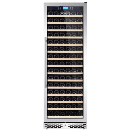 GGM Gastro Commercial Wine Fridge - Black - Freestanding - Single Zone - 450L - max. 171 bottles
