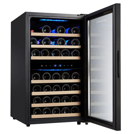GGM Gastro Commercial Wine Fridge - Dual Zone - 120L - max. 45 bottles
