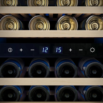 GGM Gastro Commercial Wine Fridge - Dual Zone - 160L - max. 53 bottles