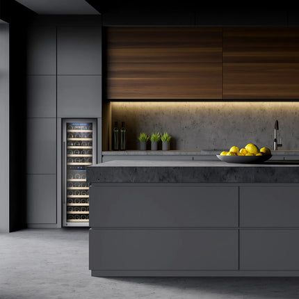 GGM Gastro Commercial Wine Fridge - Dual Zone - 160L - max. 53 bottles