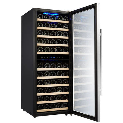 GGM Gastro Commercial Wine Fridge - Dual Zone - 200L - max. 73 bottles