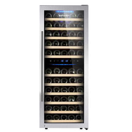 GGM Gastro Commercial Wine Fridge - Dual Zone - 200L - max. 73 bottles