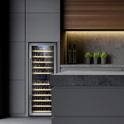 GGM Gastro Commercial Wine Fridge - Dual Zone - 200L - max. 73 bottles