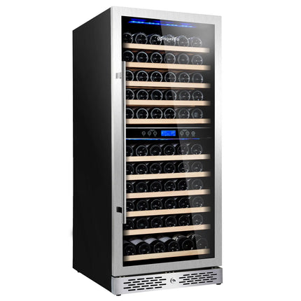 GGM Gastro Commercial Wine Fridge - Dual Zone - 350L - max. 116 bottles
