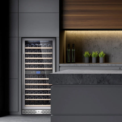 GGM Gastro Commercial Wine Fridge - Dual Zone - 350L - max. 116 bottles