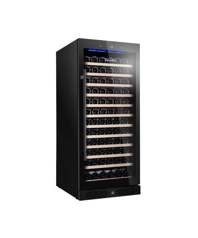 GGM Gastro Commercial Wine Fridge ECO - Stainless Steel - Freestanding - Single Zone - 350L - max. 127 bottles
