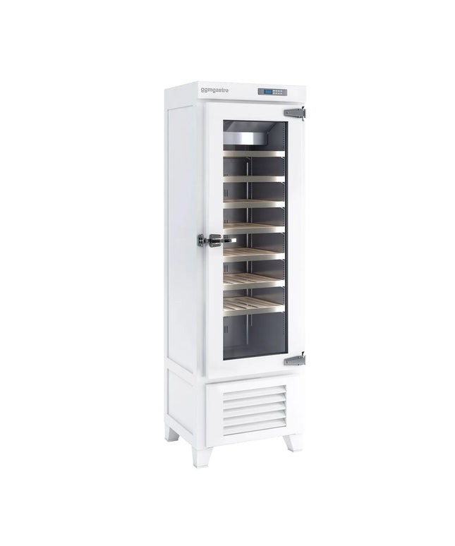 GGM Gastro Commercial Wine Fridge - Pine Door - Freestanding - Single Zone - 265L - max. 42 bottles