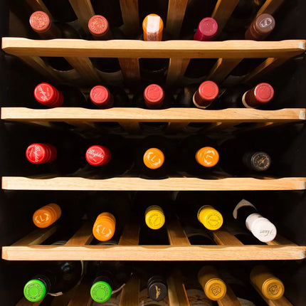 GGM Gastro Commercial Wine Fridge - Pine Door - Freestanding - Single Zone - 265L - max. 42 bottles