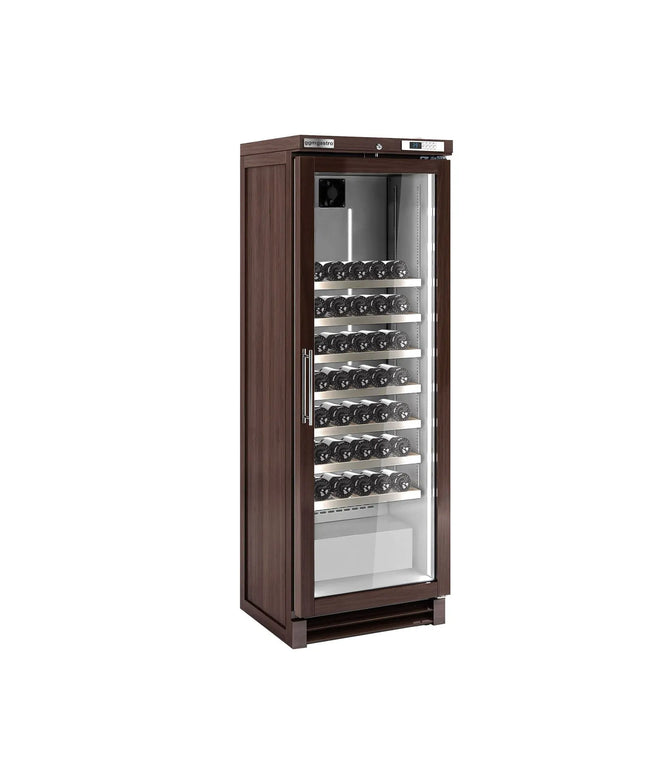 GGM Gastro Commercial Wine Fridge - Pine wood - Single Zone - 350L - max. 100 bottles