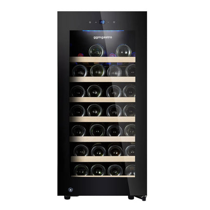 GGM Gastro Commercial Wine Fridge - Single Zone - 100L - max. 38 bottles