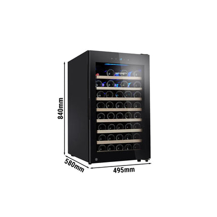GGM Gastro Commercial Wine Fridge - Single Zone - 120L - max. 52 bottles