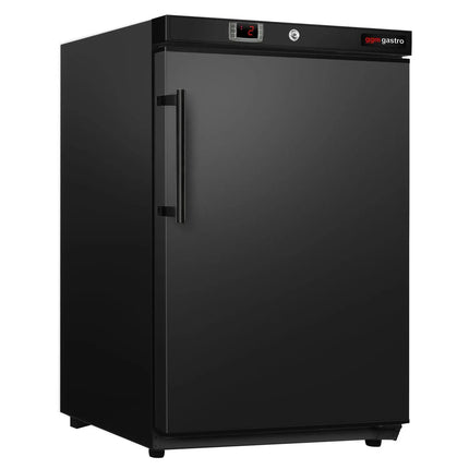 GGM Gastro Compact Commercial Upright Fridge ECO - 115L - Single Door - Black