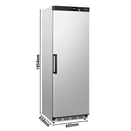 GGM Gastro Compact Commercial Upright Fridge Stainless Steel PREMIUM - 239L - Single Door
