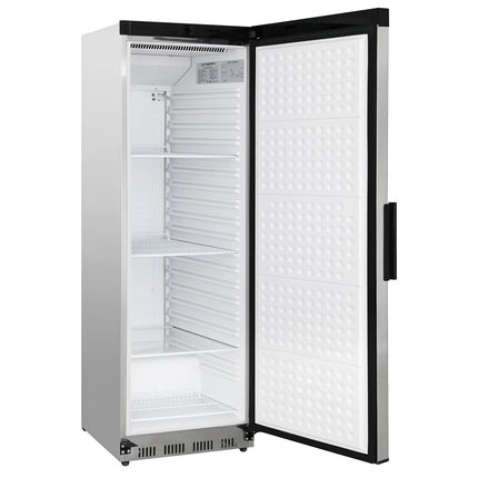GGM Gastro Compact Commercial Upright Fridge Stainless Steel PREMIUM - 239L - Single Door