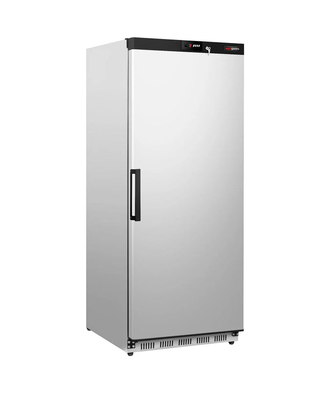 GGM Gastro Compact Commercial Upright Fridge Stainless Steel PREMIUM - 476L - Single Door