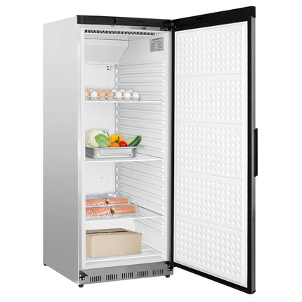 GGM Gastro Compact Commercial Upright Fridge Stainless Steel PREMIUM - 476L - Single Door