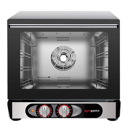GGM Gastro Compact Convection Oven - Manual Controls - 1 Baking Chambers - 4x 450x340mm