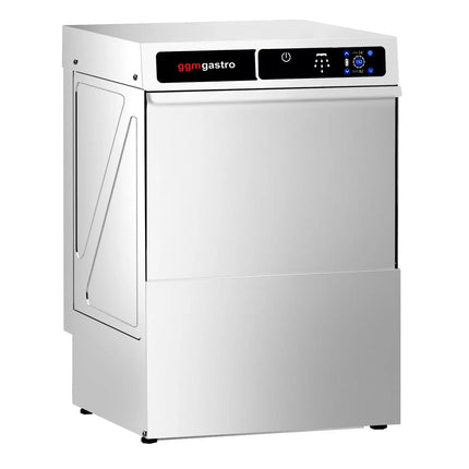 GGM Gastro Compact Glasswasher - Touchscreen - 3.3kW - with Drain Pump, Detergent & Rinse Aid Pumps