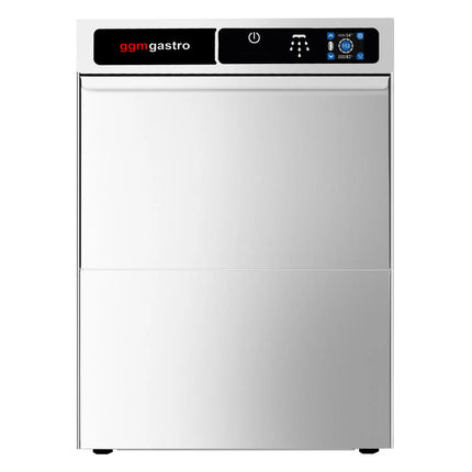GGM Gastro Compact Glasswasher - Touchscreen - 3.3kW - with Drain Pump, Detergent & Rinse Aid Pumps
