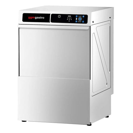 GGM Gastro Compact Glasswasher - Touchscreen - 3.3kW - with Drain Pump, Detergent & Rinse Aid Pumps