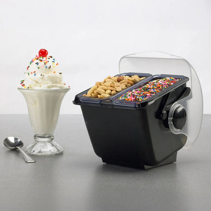 GGM Gastro Condiment Holder – Mini - Plastic - 2.2 litres - with lid