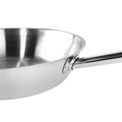 GGM Gastro Conical Sauté Pan - Stainless Steel - 1L - Ø 180mm - Height: 65mm - Induction Compatible