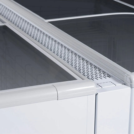 GGM Gastro Connecting strip - Stainless steel - White - incl. Cover - for TII518-C