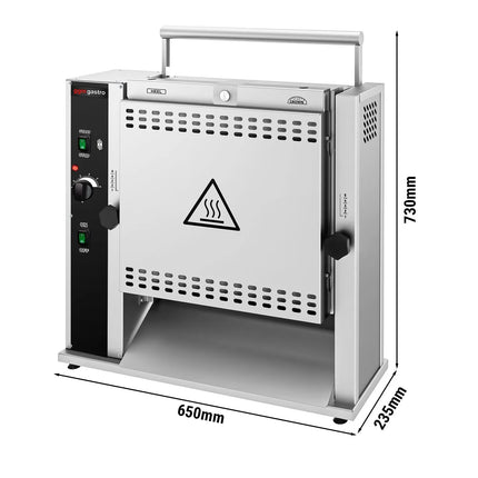 GGM Gastro Conveyor Toaster - 2.1kW - for Burger Buns