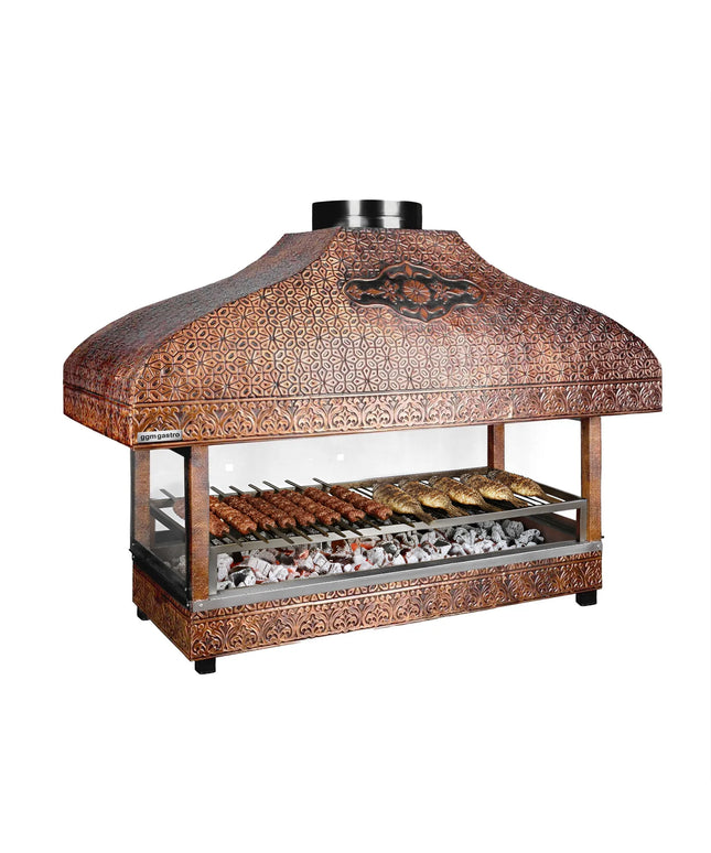 GGM Gastro Copper Charcoal Grill - 1200mm