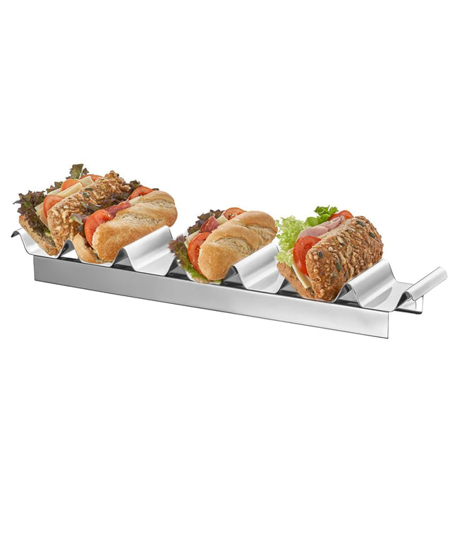 GGM Gastro Countertop Ambient Display Cabinet - 7 Shelves - Stainless Steel