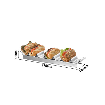 GGM Gastro Countertop Ambient Display Cabinet - 7 Shelves - Stainless Steel
