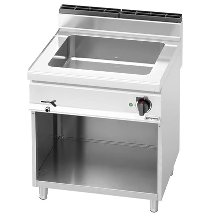 GGM Gastro Countertop Bain Marie - 2x GN 1/1 - 2,4 kW - with Drain Tap