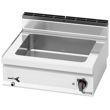 GGM Gastro Countertop Bain Marie - 2x GN 1/1 - 2,4 kW - with Drain Tap