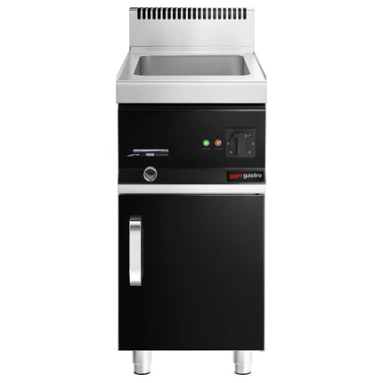 GGM Gastro Countertop Bain Marie - GN 1/1 - 1,2 kW - incl. Substructure with 1 door - with Drain Tap